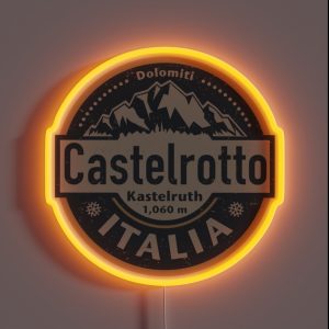 Kastelruth Castelrotto Italy RGB Neon Sign