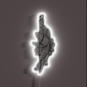 Katana Demon Slayer RGB Neon Sign Katana Demon Slayer RGB Neon Sign