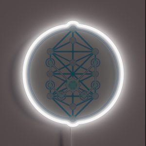 Kathara Eternal Vortex Flux Wings RGB Neon Sign