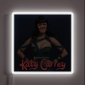 Katy Carrey RGB Neon Sign