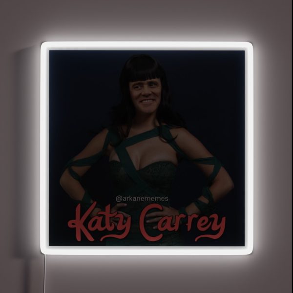 Katy Carrey RGB Neon Sign