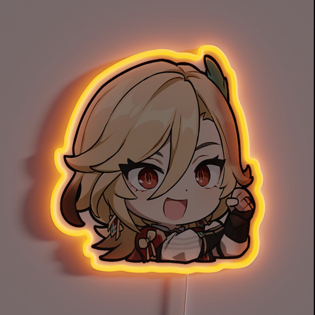 Kaveh Genshin Impact RGB Neon Sign Kaveh Genshin Impact RGB Neon Sign