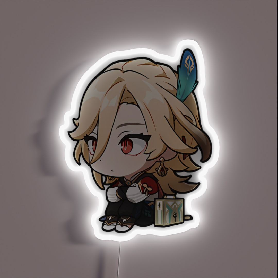 Kaveh Genshin Impact RGB Neon Sign Kaveh Genshin Impact RGB Neon Sign