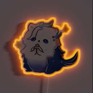 Kawaii Otter RGB Neon Sign