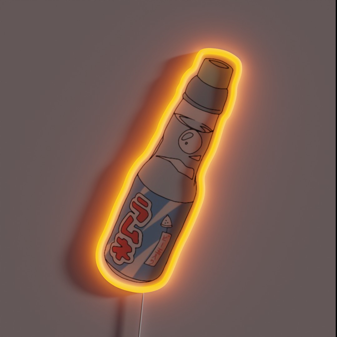 Kawaii Soda Drink RGB Neon Sign Kawaii Soda Drink RGB Neon Sign