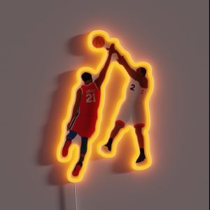 Kawhi Buzzer Beater RGB Neon Sign