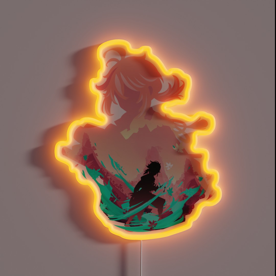 Kazuha Genshin Impact RGB Neon Sign Kazuha Genshin Impact RGB Neon Sign