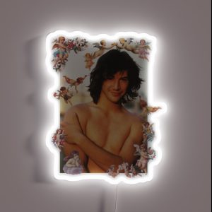 Keanu Reeves Cherubs RGB Neon Sign