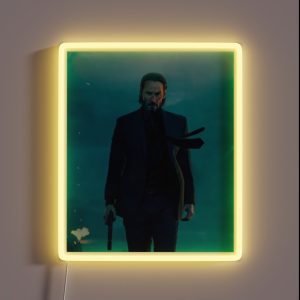 Keanu Reeves RGB Neon Sign