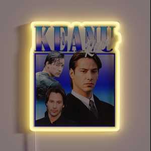 KEANU REEVES RGB Neon Sign
