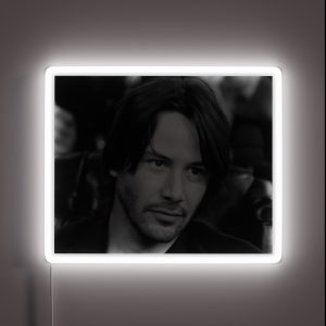 Keanu Reeves RGB Neon Sign