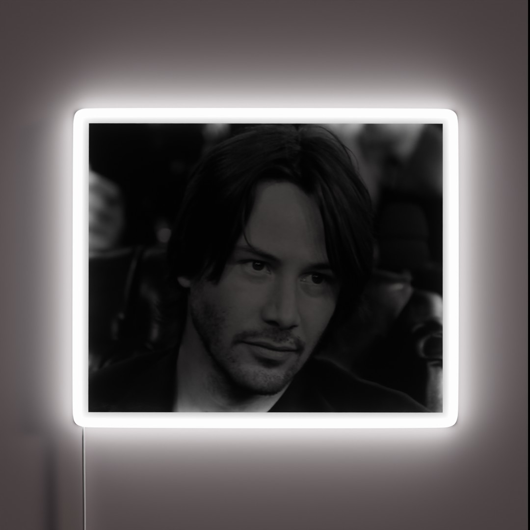 Keanu Reeves RGB Neon Sign Keanu Reeves RGB Neon Sign