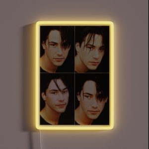 Keanu Reeves RGB Neon Sign Keanu Reeves RGB Neon Sign