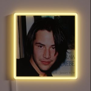 Keanu Reeves RGB Neon Sign