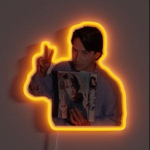 Keanu Reeves RGB Neon Sign