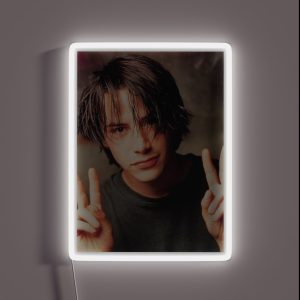 Keanu Reeves RGB Neon Sign