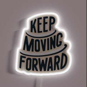 Keep Moving Forward RGB Neon Sign