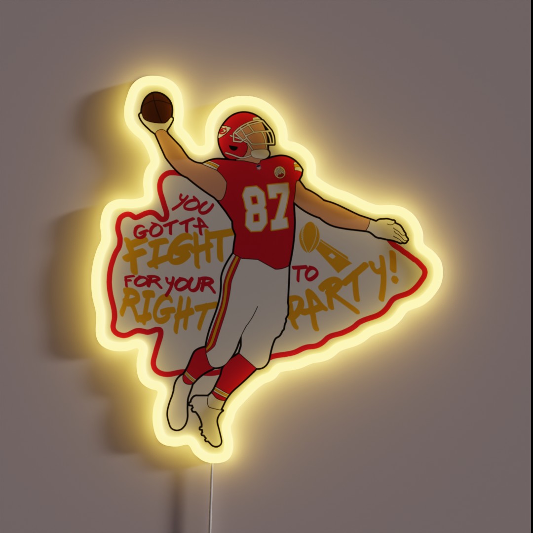 Kelce 87 RGB Neon Sign Kelce 87 RGB Neon Sign