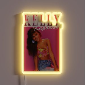 Kelly Kapowski 90 S Style RGB Neon Sign