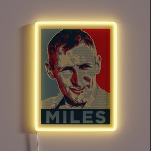Ken Miles Ford GT40 Hero RGB Neon Sign Ken Miles Ford GT40 Hero RGB Neon Sign