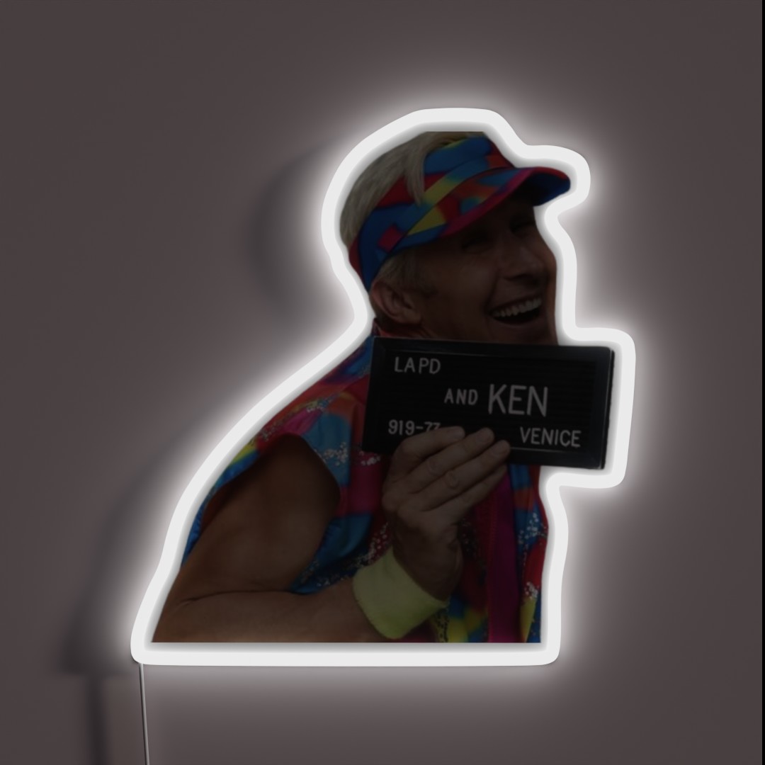 Ken Mugshot RGB Neon Sign Ken Mugshot RGB Neon Sign