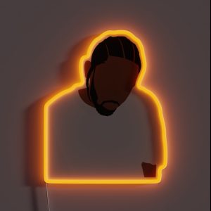 Kendrick Lamar RGB Neon Sign Kendrick Lamar RGB Neon Sign