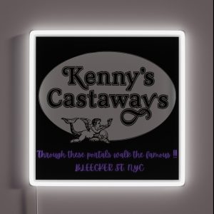 Kenny S Castaways Live Music Bar NYC RGB Neon Sign Kenny S Castaways Live Music Bar NYC RGB Neon Sign