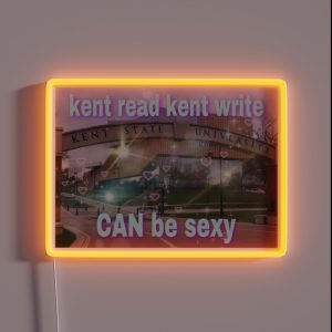 Kent Read Kent Write Can Be Sexy RGB Neon Sign Kent Read Kent Write Can Be Sexy RGB Neon Sign