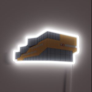 Kent State Caed RGB Neon Sign