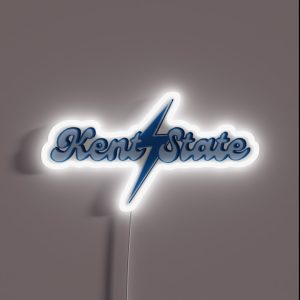 Kent State In Blue RGB Neon Sign