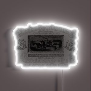 Kentucky Club The Daviess County Distillng Co Owensboro Kentucky RGB Neon Sign Kentucky Club The Daviess County Distillng Co Owensboro Kentucky RGB Neon Sign