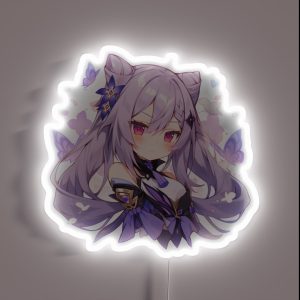 Keqing Genshin Impact RGB Neon Sign Keqing Genshin Impact RGB Neon Sign
