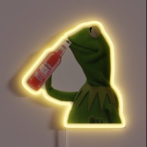 Kermit Gets Iced RGB Neon Sign