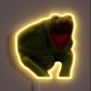 Kermit Scream RGB Neon Sign