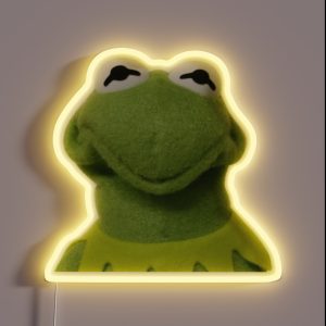 Kermit The Amphibian RGB Neon Sign