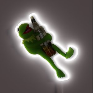 Kermit Unleashed RGB Neon Sign