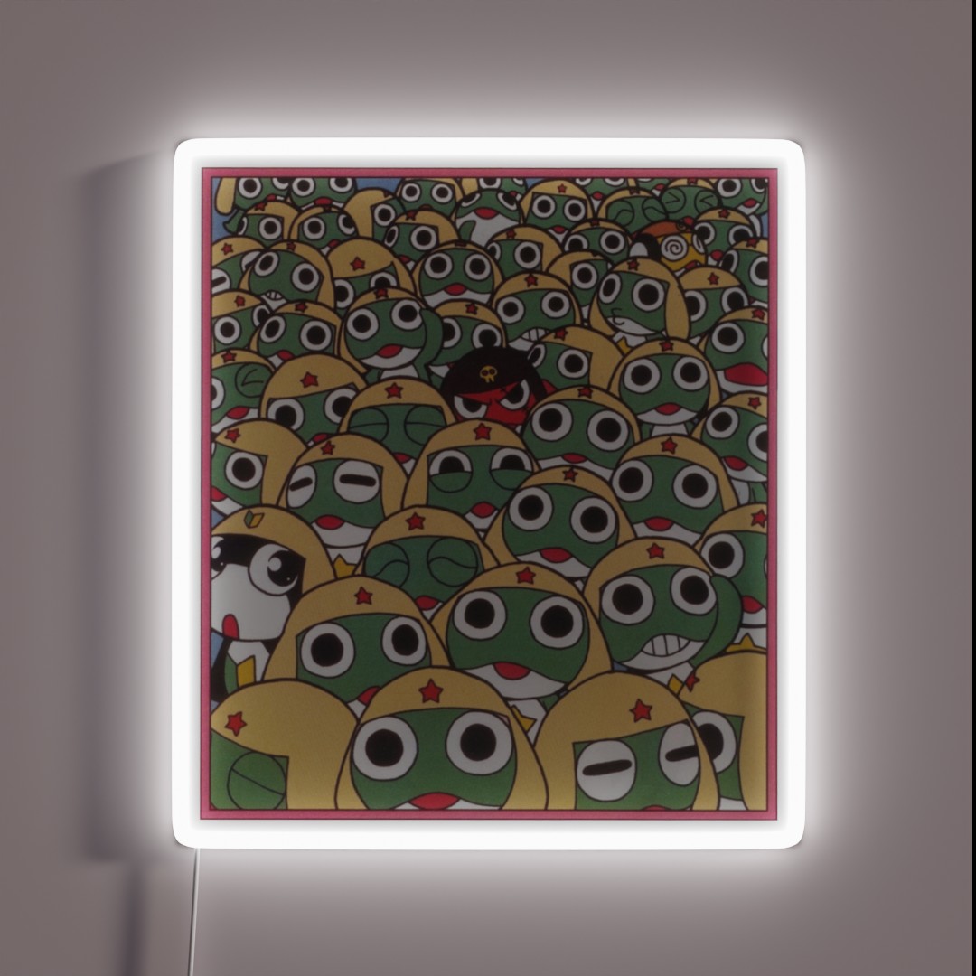 Keroro Gunso Sgt Frog RGB Neon Sign Keroro Gunso Sgt Frog RGB Neon Sign