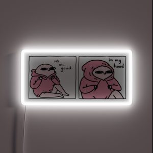 Ketnipz In Hoodie RGB Neon Sign Ketnipz In Hoodie RGB Neon Sign