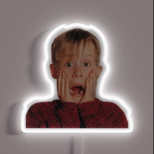 Kevin Mccalister Home Alone Movie RGB Neon Sign