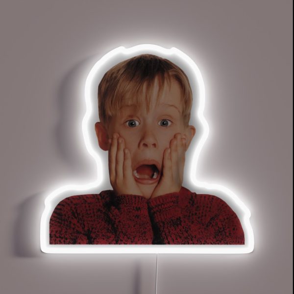Kevin Mccalister Home Alone Movie RGB Neon Sign