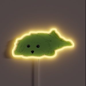 Key Lime Green Dog RGB Neon Sign Key Lime Green Dog RGB Neon Sign