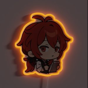 KFC Diluc RGB Neon Sign