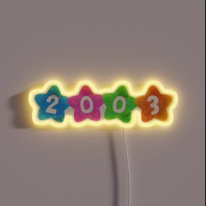 Kidcore 2003 RGB Neon Sign