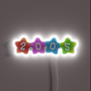 Kidcore 2005 RGB Neon Sign