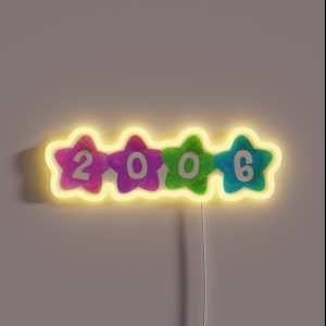 Kidcore 2006 RGB Neon Sign