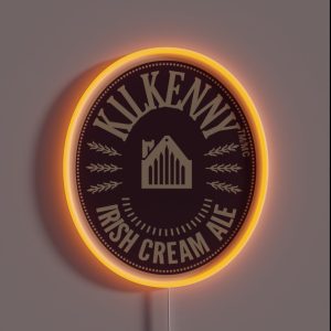 Kilkenny Irish Cream Ale Logo RGB Neon Sign
