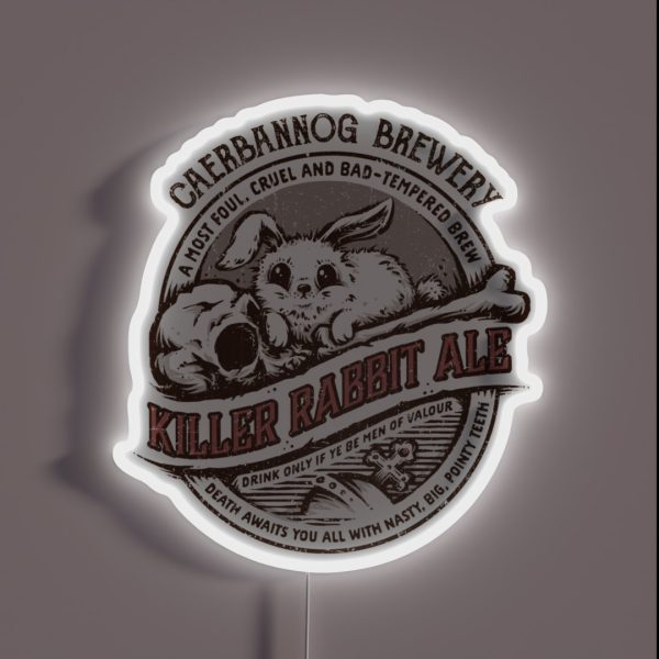 Killer Rabbit Ale RGB Neon Sign