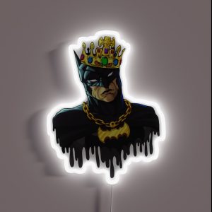 King Batman Of Gotham RGB Neon Sign King Batman Of Gotham RGB Neon Sign