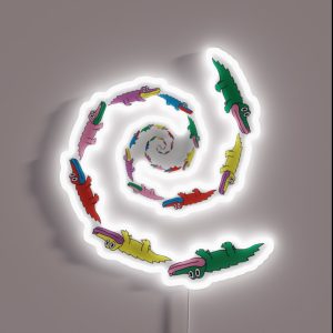 King Gizzard Spiral Gators RGB Neon Sign