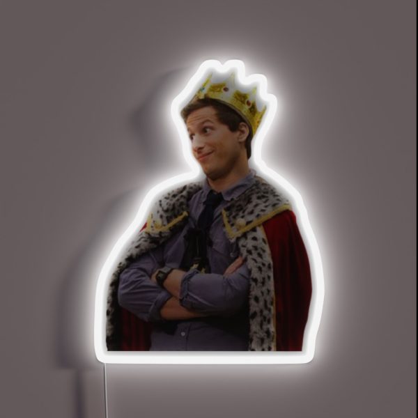 King Jake Peralta RGB Neon Sign